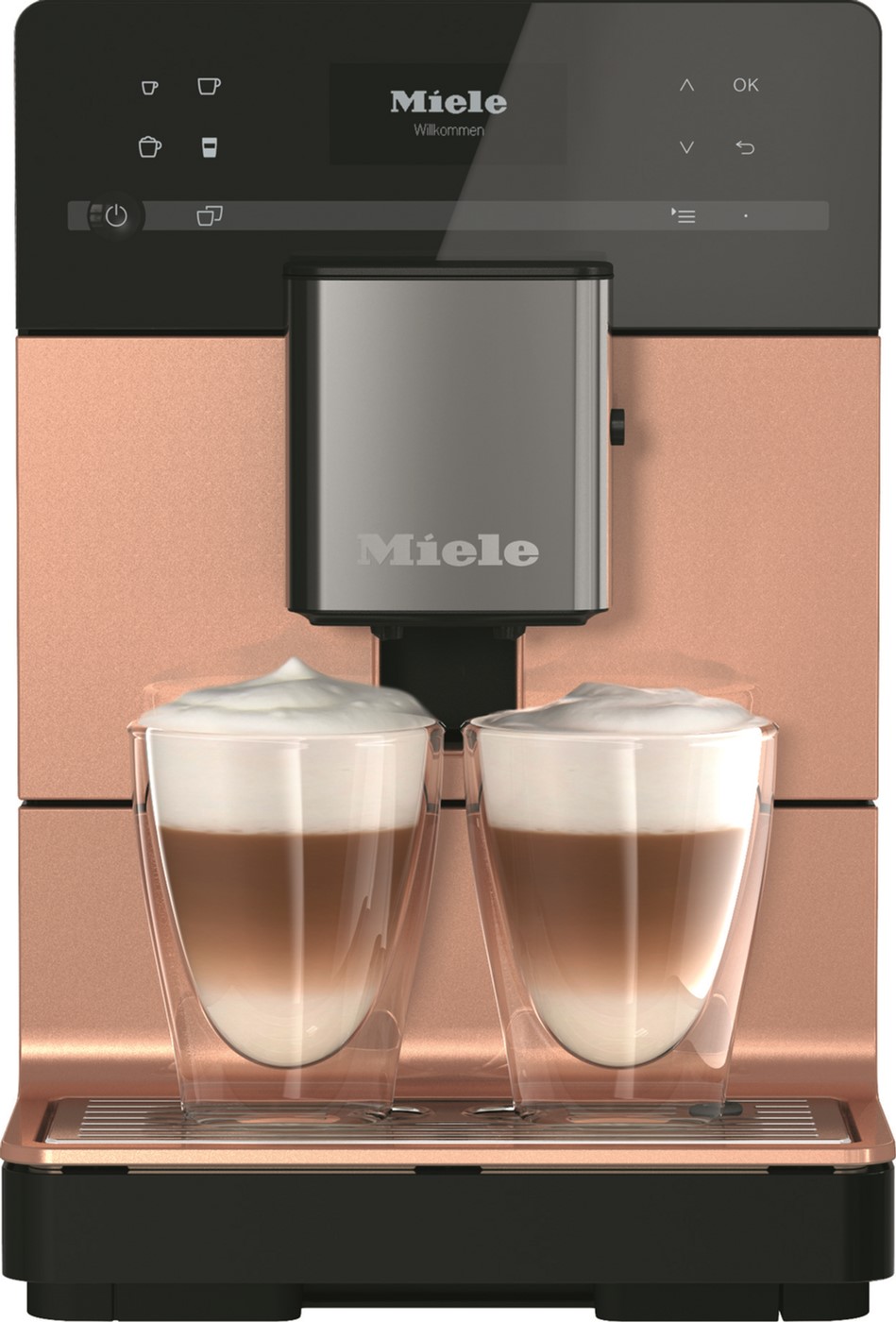 

Кофемашина MIELE CM 5510 розовое золото