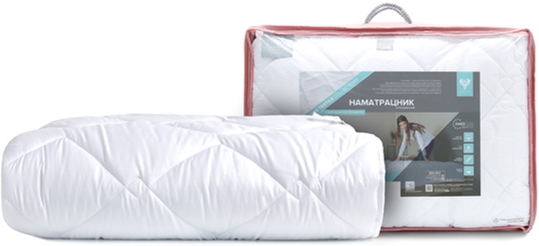 

Наматрасник стеганый IDEIA Home Collection Lux Elite с бортом 90х200 см Белый