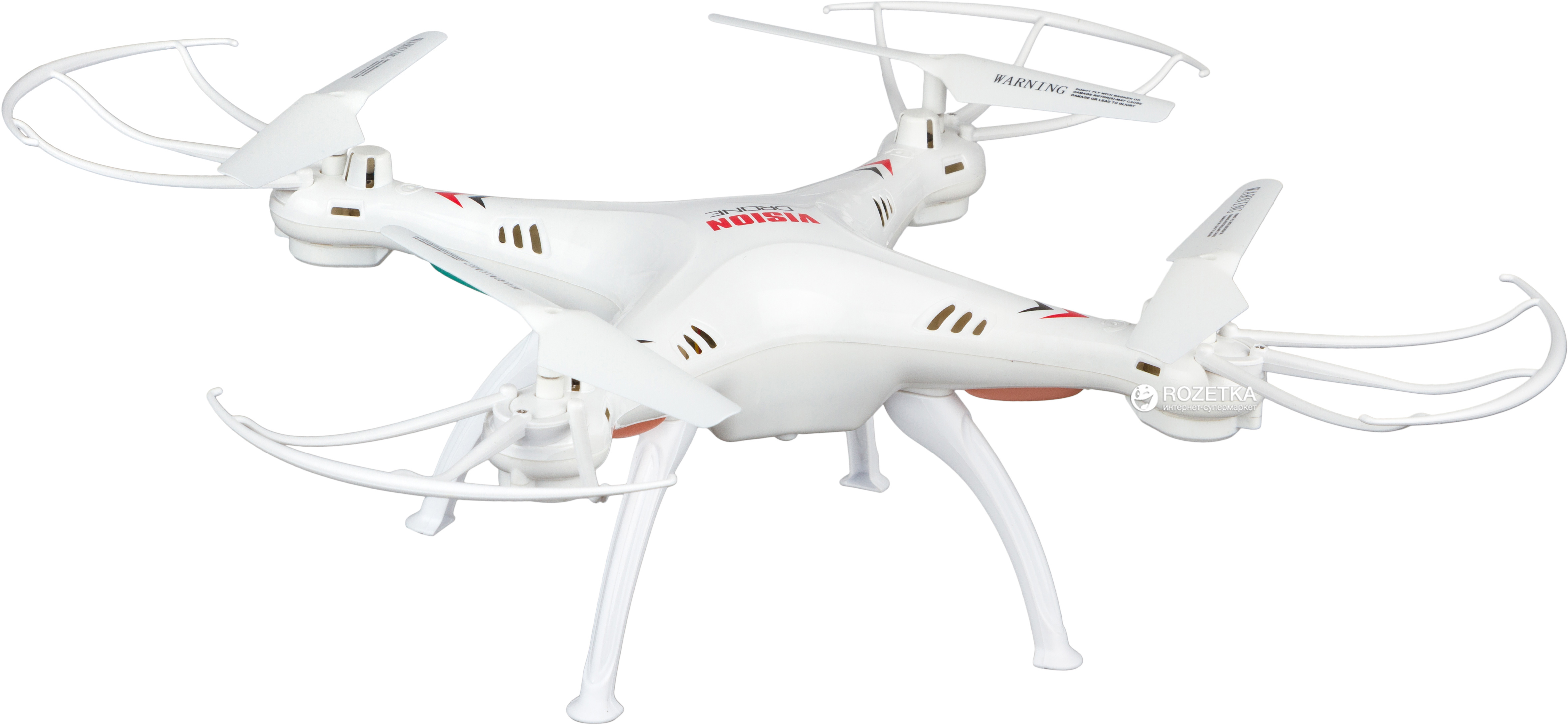 

Квадрокоптер Kingco K55 2.4 ГГц 4 Axis Vision White (KK55w)