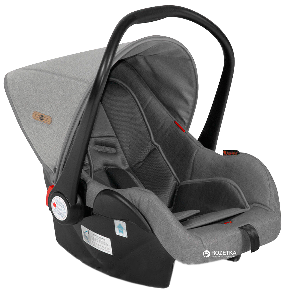 

Автокресло Bertoni (Lorelli) Lifesaver 0-13 кг Grey (LIFESAVER-grey)