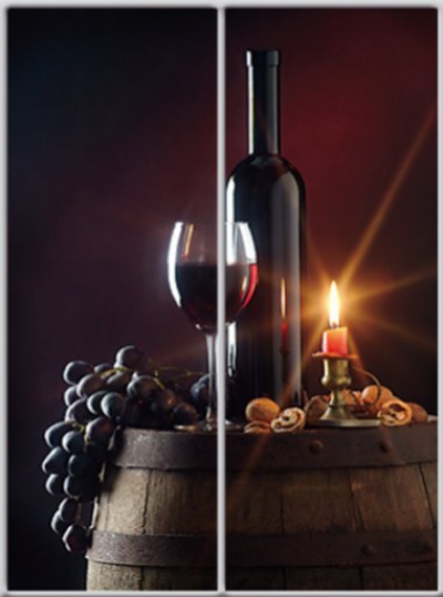 

Шкаф купе Luxe Studio Стандарт-1 Фотопечать HoReCa-2 1700x2000x450 двухдверный (9344)