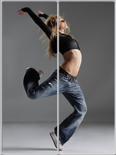 

Шкаф купе Luxe Studio Стандарт-1 Фотопечать Disco 1600x2000x450 двухдверный (9071)