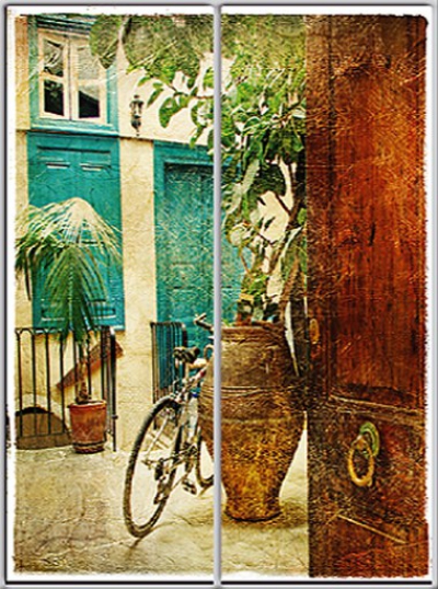 

Шкаф купе Luxe Studio Стандарт-1 Фотопечать Архитектура-18 1600x2200x450 двухдверный