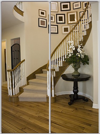 

Шкаф купе Luxe Studio Стандарт-1 Фотопечать Архитектура-2 1200x2300x450 двухдверный