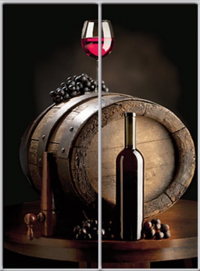 

Шкаф купе Luxe Studio Стандарт-1 Фотопечать HoReCa-6 1400x2300x450 двухдверный