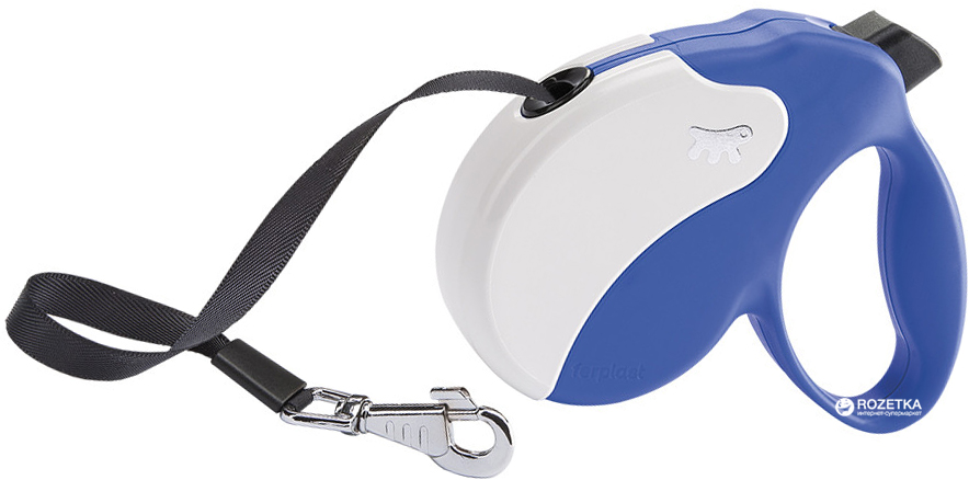 

Поводок-рулетка Ferplast Amigo Tape Large с лентой 5 м Синий