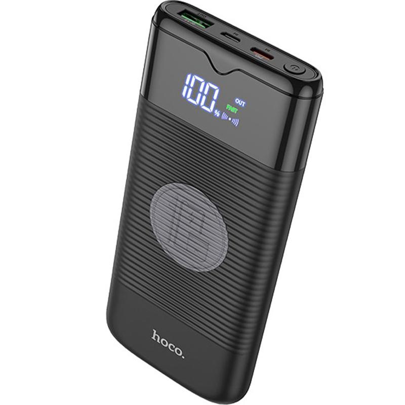 

УМБ Power Bank Hoco J63 Velocity 1USB Type-C 2.4A 18W PD QC3.0 10000mAh Black