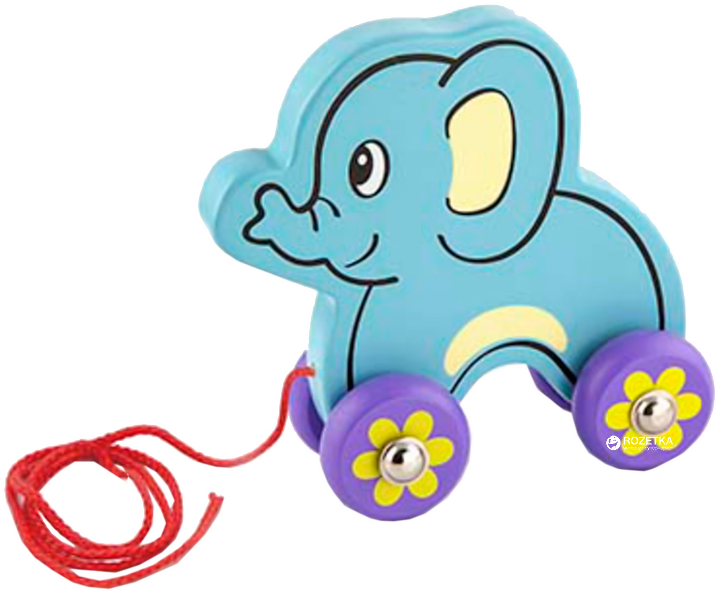 

Деревянная каталка Viga Toys Слоник (50091)