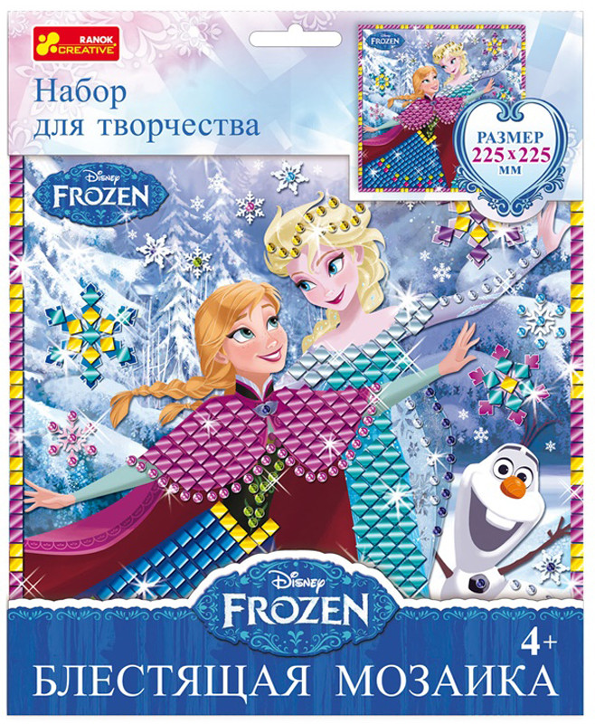 

Набор для творчества Блестящая мозаика. Frozen