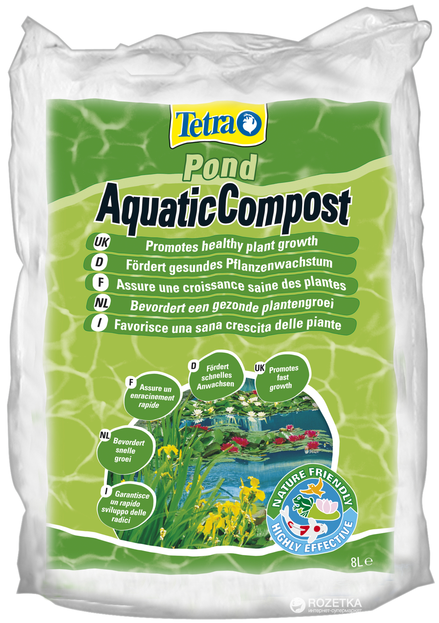 

Удобрение для прудов Tetra Pond Aquatic Compost 8 л