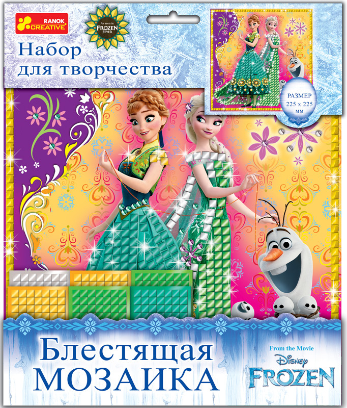 

Набор для творчества Блестящая мозаика. Frozen. Лето