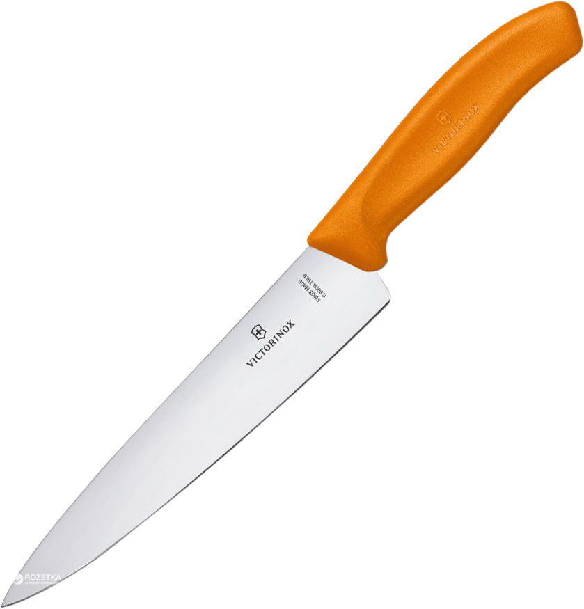 

Кухонный нож Victorinox SwissClassic поварской 190 мм в блистере Orange (6.8006.19L9B)