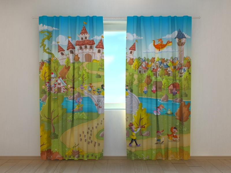 

Фотоштора Wellmiх Сказка и герои