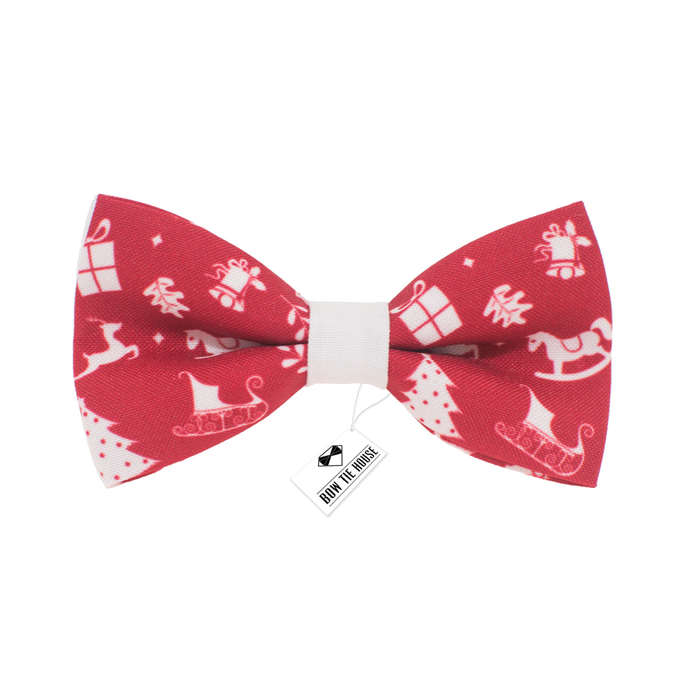 

Бабочка Bow Tie House™ новогодняя красная Christmas Tales 08578