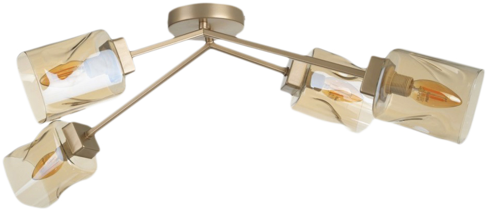 

Люстра Brille LK-669S/4 E14 FG (23-802)