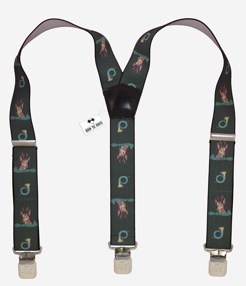 

Подтяжки Bow Tie House™ охотничьи с оленями 07751