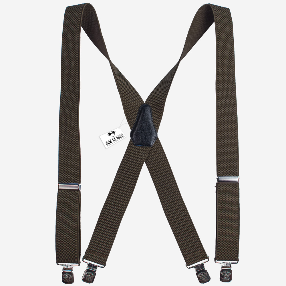 

Подтяжки Bow Tie House™ мужские цвета хаки 3.5 см X 07821