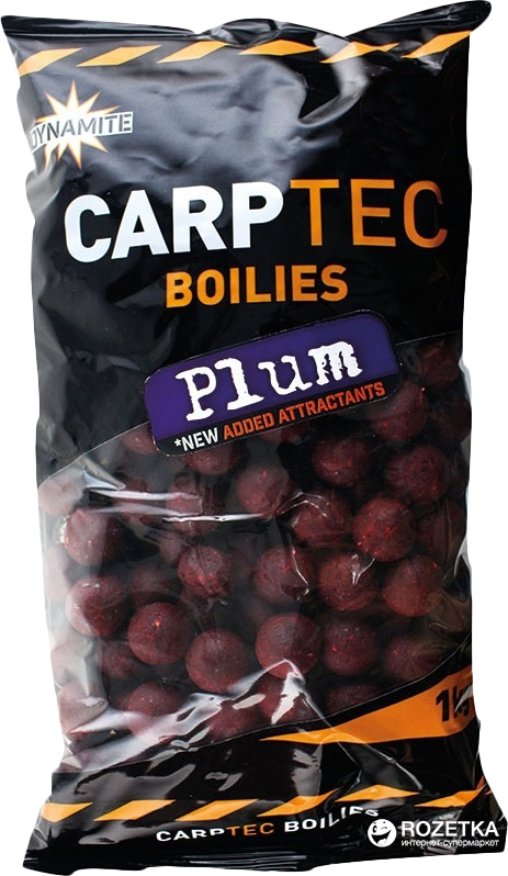 

Бойлы тонущие Dynamite Baits CarpTec Plum 20 мм 1 кг (DY1170)