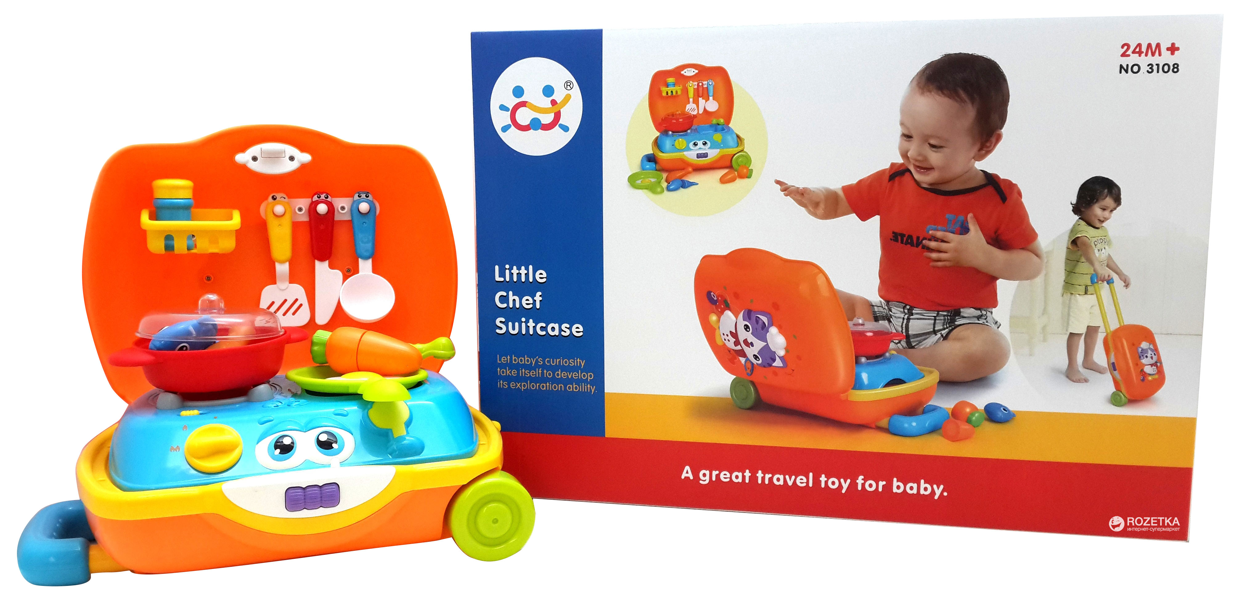 

Игровой набор Hola Toys Чемоданчик повара (3108)