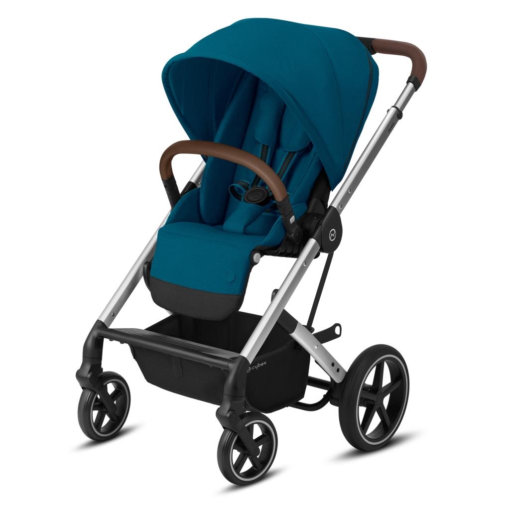 

Коляска Cybex Balios S Lux SLV River Blue turquoise (с бампером) (520001241)