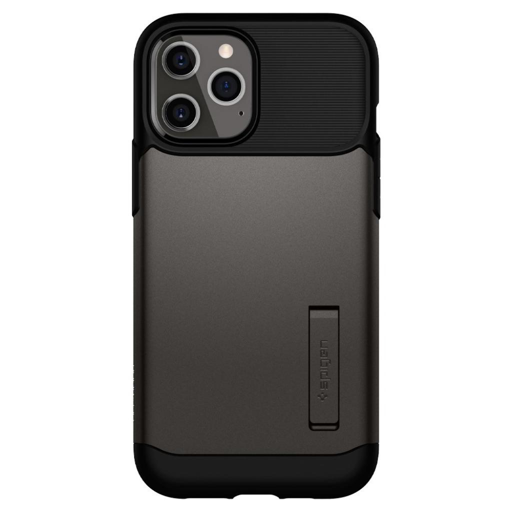 

Чехол для моб. телефона Spigen iPhone 12 Pro Max Slim Armor, Gunmetal