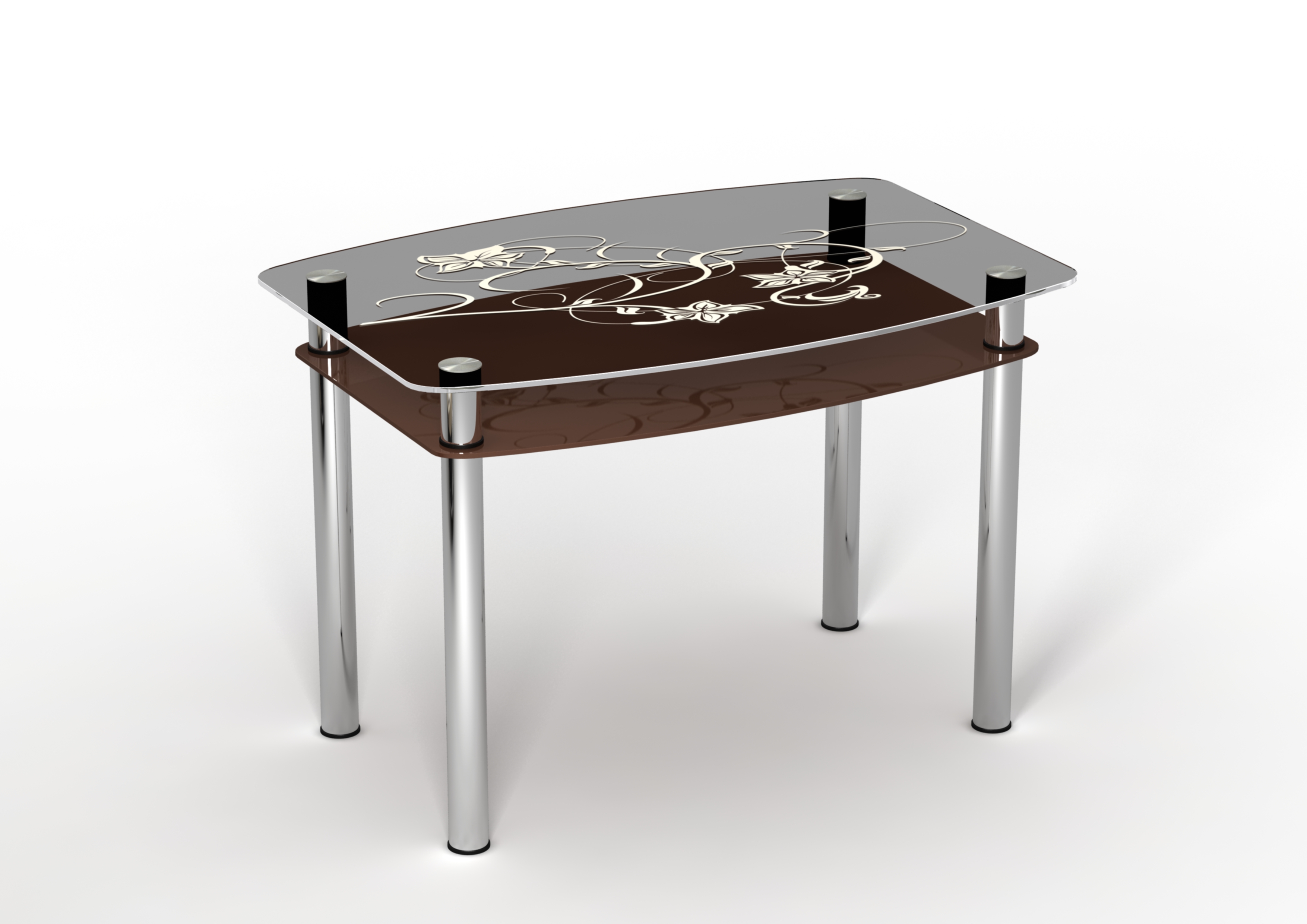 

Стол Sentenzo ШОКОЛАД 1200x800x750 Бело-коричневый