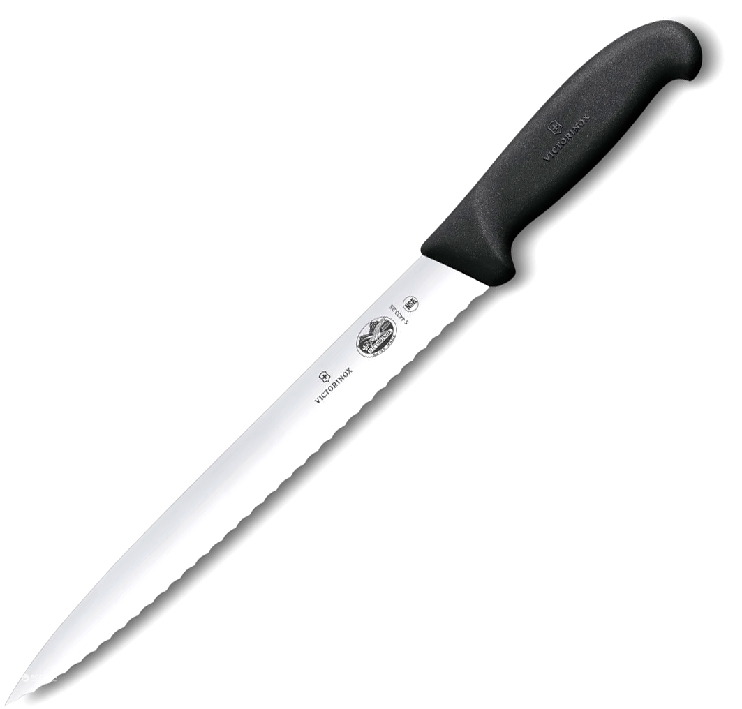 

Профессиональный нож Victorinox Fibrox филейный 250 мм Black (5.4433.25)