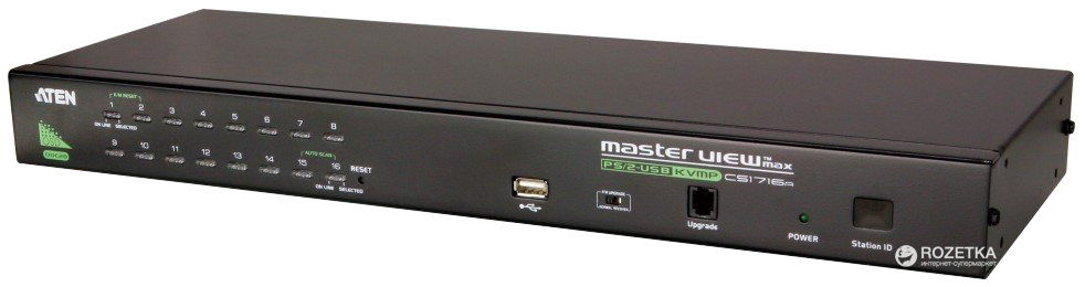 

KVM-перемикач ATEN CS1716A-AT-G 16-портовий PS/2-USB