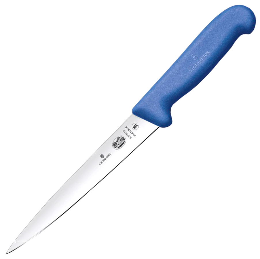 

Профессиональный нож Victorinox Fibrox филейный 180 мм Blue (5.3702.18)