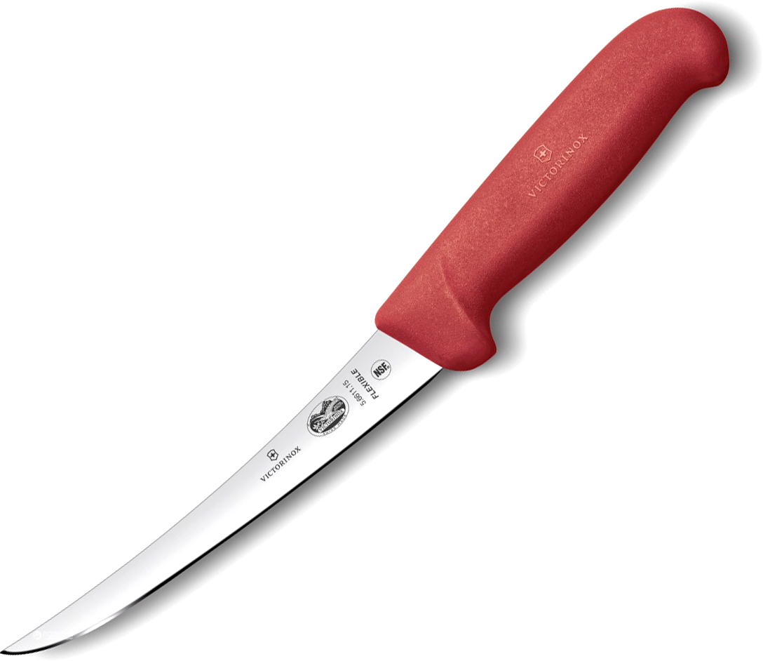 

Кухонный нож Victorinox Fibrox обвалочный 150 мм Red (5.6611.15)
