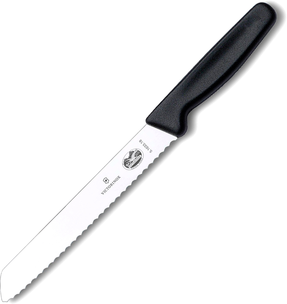 

Кухонный нож Victorinox Standard для хлеба 180 мм Black (5.1633.18)