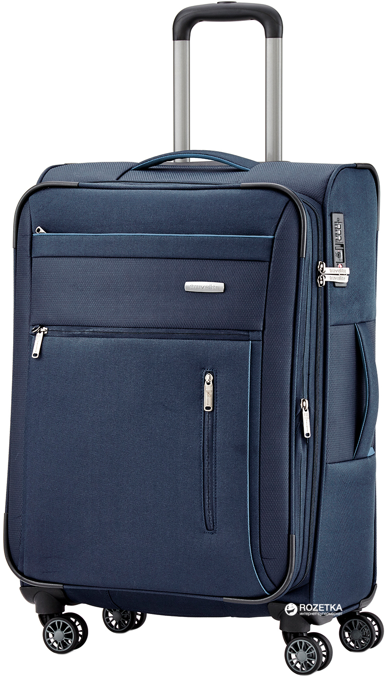 

Чемодан на колесиках TRAVELITE Capri М Navy (TL089848-20)