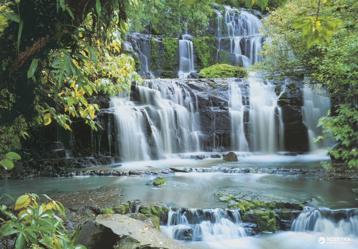 

Фотообои бумажные Komar Pura Kaunui Falls 368х254 см 8 сегментов (8-256)