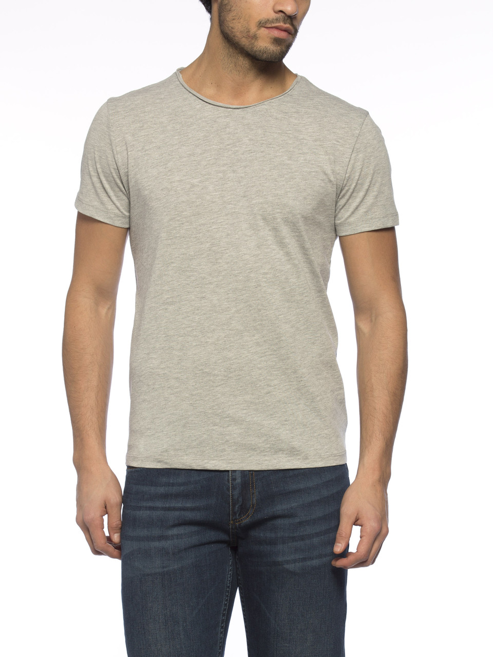 

Мужская футболка LC Waikiki  Серая (LCW T-shirt -1711-1, Мужская футболка LC Waikiki M Серая (LCW T-shirt -1711-1)