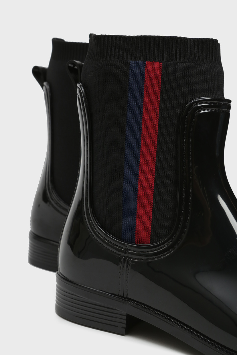 Tommy hilfiger best sale knitted rain boots