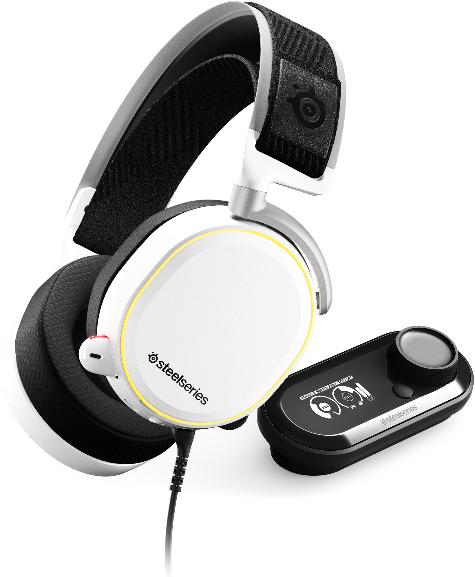 【未開封】steelsseries Arctis Pro + GameDAC 白 Наушники SteelSeries Arctis Pro + GameDac White (SS61454