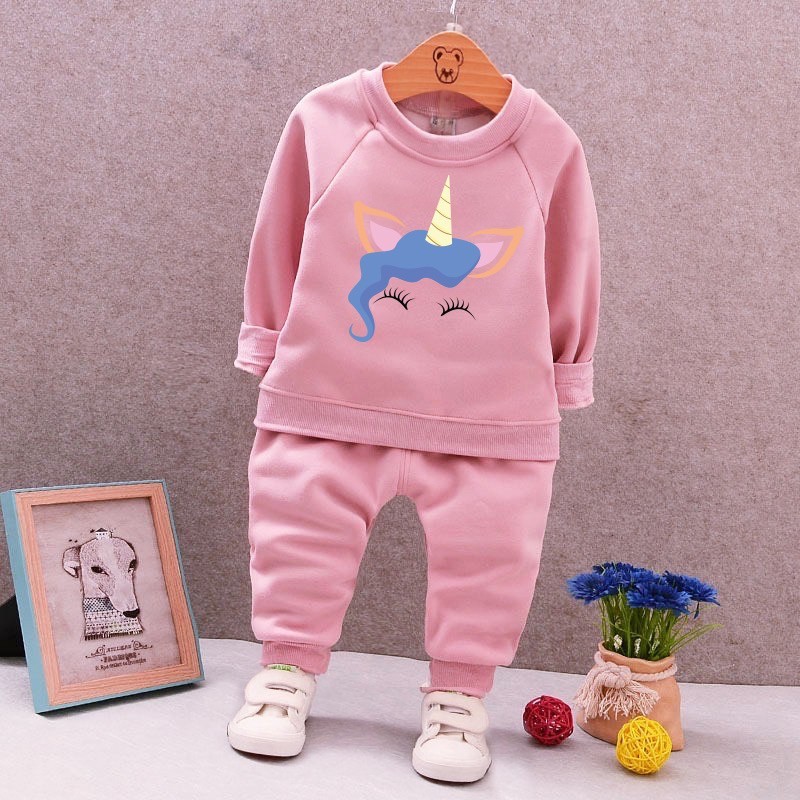 

Спортивный костюм для девочек Unicorn Pingvik, 8080, размер- 90, рост- 81-90 см, цвет- розовый