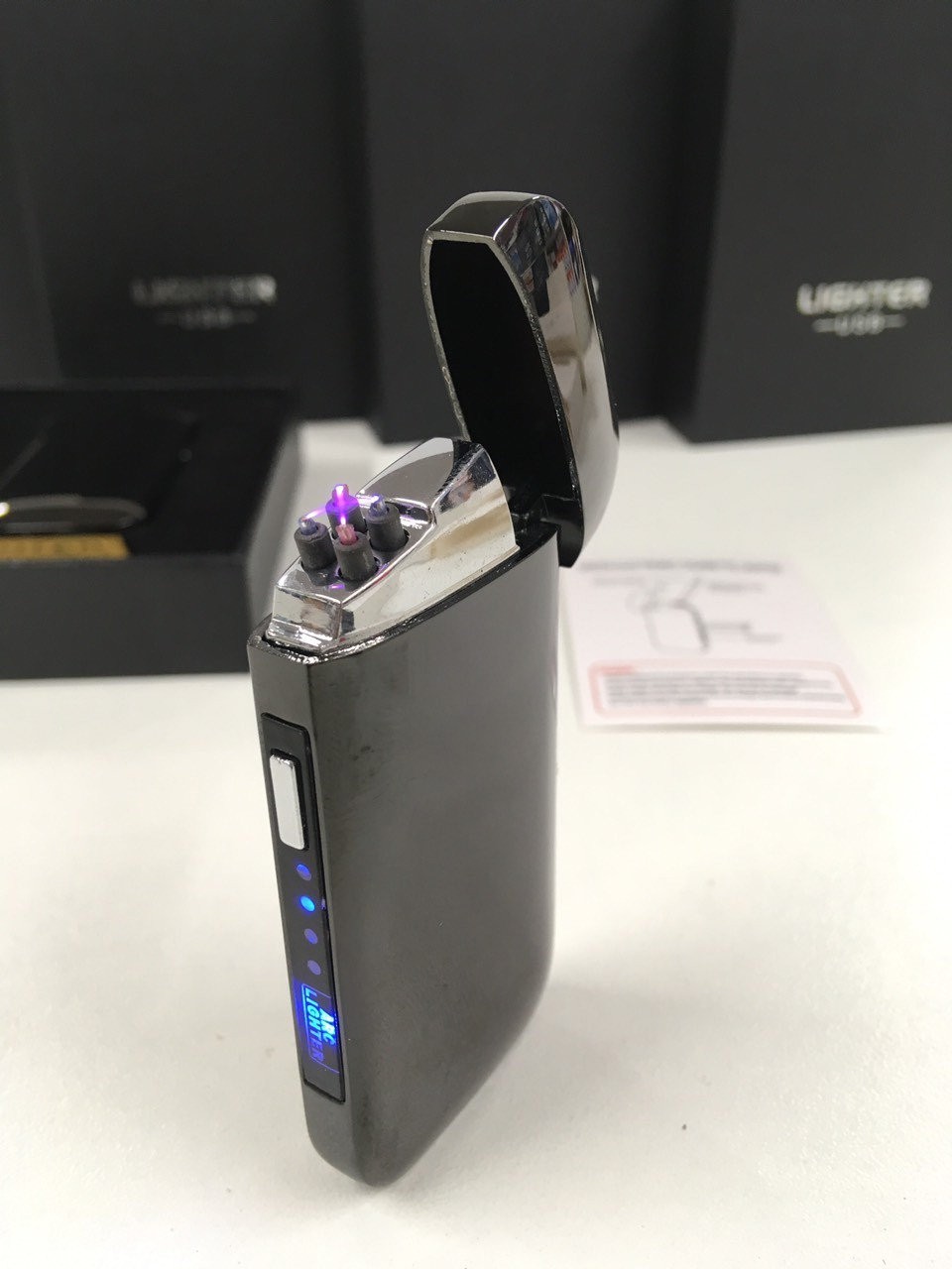

Электроимпульсная usb зажигалка с зарядкой от USB ZGP3 ART 5412