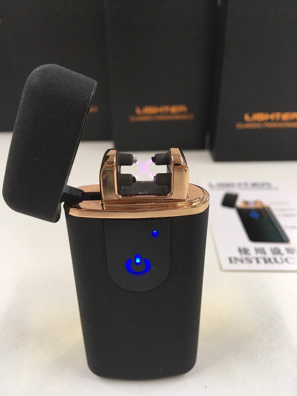 

Электроимпульсная usb зажигалка с зарядкой от USB ZA 751 5409