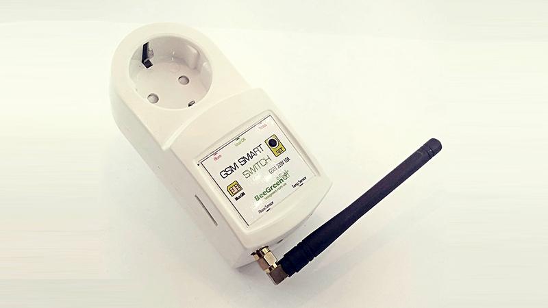 

Умная смарт GSM-розетка BeeGreen с плавным пуском 2.2кВт