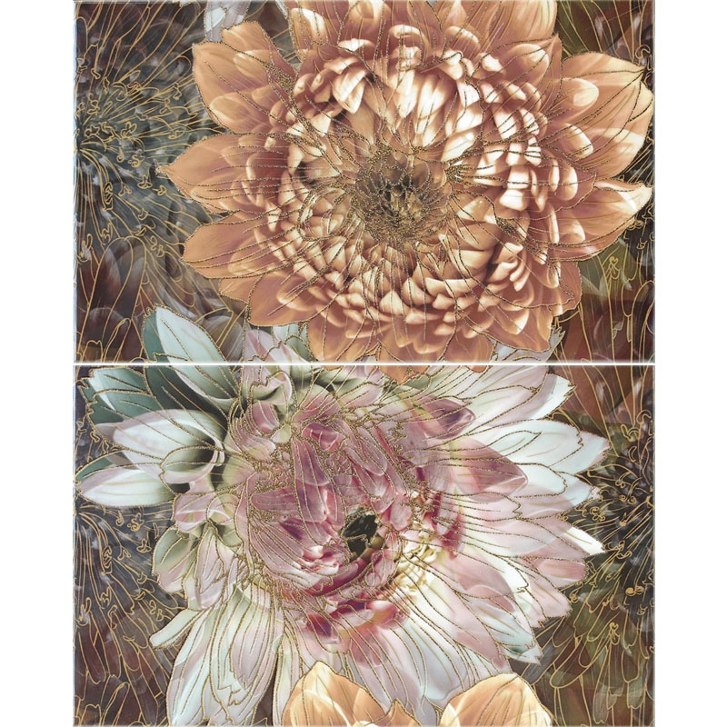 

Декор Ceramica Latina Vogue коричневый 250x400 (841306)