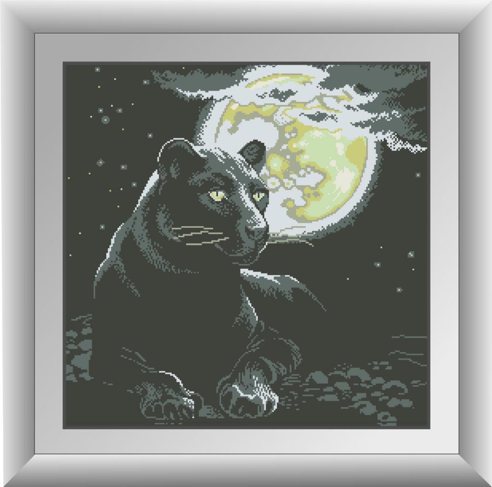 

Набор алмазной живописи Dream Art Ночная пума