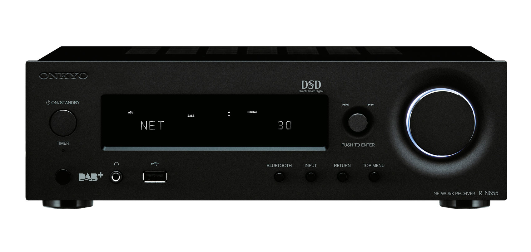 Сетевой стерео ресивер Onkyo R-N855 Black – фото, отзывы ...