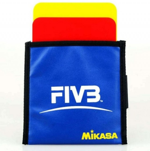 

Судейские карточки Mikasa VK