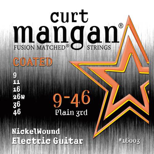 

Струны для электрогитары Curt Mangan 16003 Nickel Wound Coated (9-46)