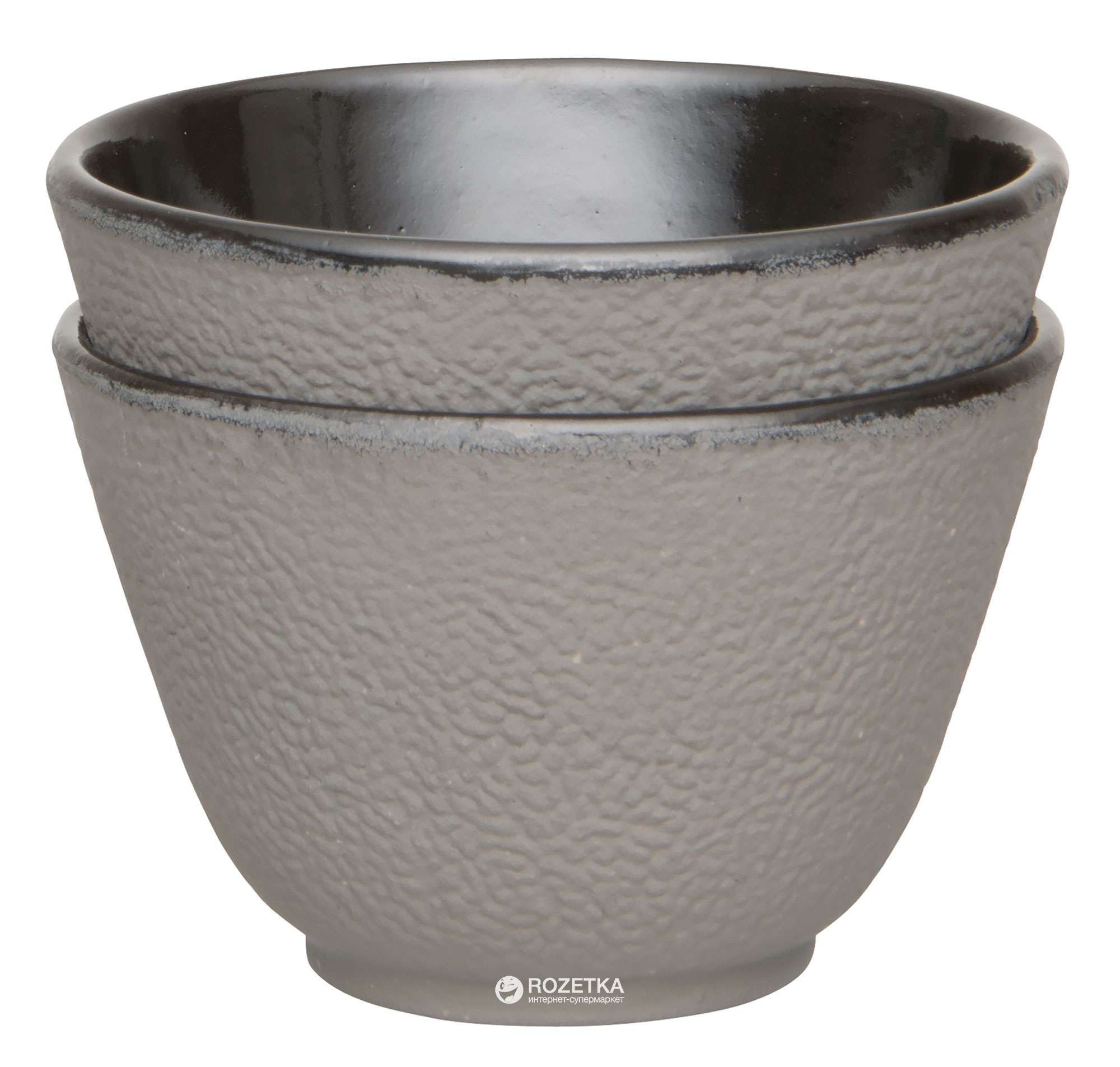 

Набор чашек для чая BergHOFF Studio 100 мл 2 шт Серый