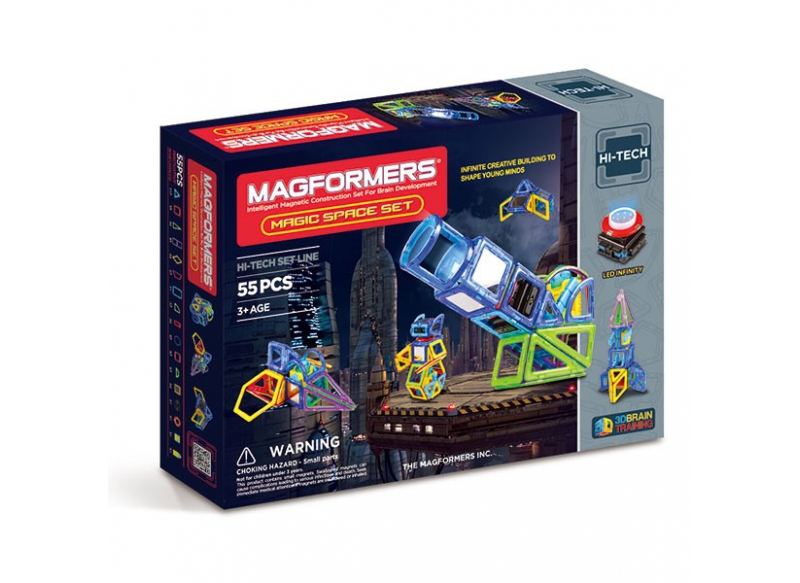 

Магнитный конструктор Magformers Магия космоса, 55 эл. (709005)