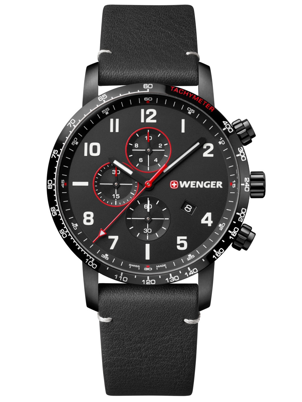 

Часы Wenger 01.1543.106 Attitude Chonograph 44mm 10ATM