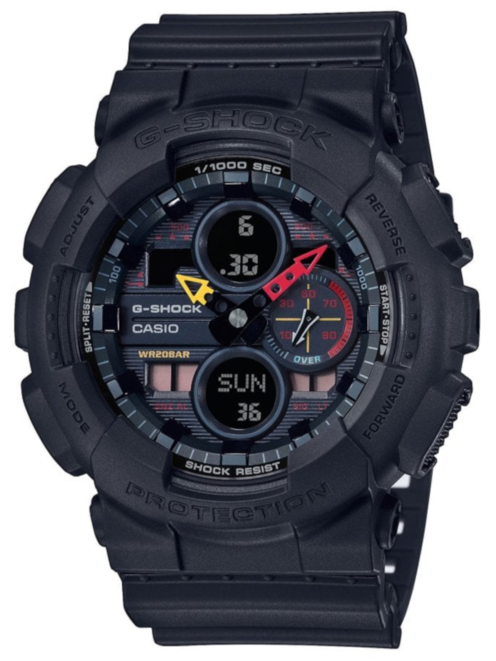 

Часы Casio GA-140BMC-1AER G-Shock 51mm 20ATM