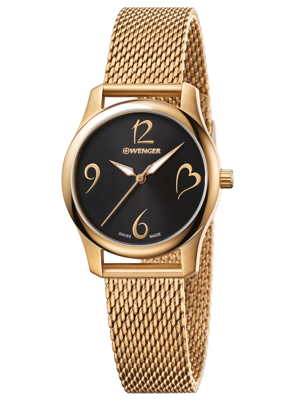 

Часы Wenger 01.1421.110 City Classic Damen 34mm 3ATM
